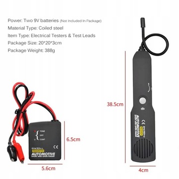 Тестер электрических цепей автомобиля