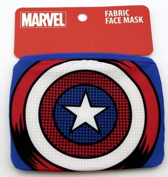 Marvel Captain America Double -Layer для взрослых маски