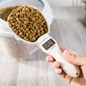 Ложка PETSTORY Кухонные весы FOOD MEASUR для собак, кошек, ЖИВОТНЫХ, 800 г