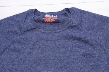 Superdry SWETER MESKI PREMIUM JAP Z LOGO Orange Label M