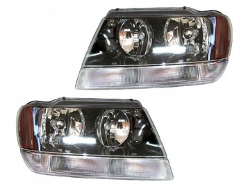 KOMPLET REFLEKTORÓW JEEP GRAND CHEROKE 2002-2004