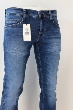 MUSTANG OREGON TAPERED SLIM SPODNIE JEANS _ W30 L34