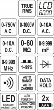 ЦИФРОВОЙ ИЗМЕРИТЕЛЬ СРЕДНЕКВАДРАТИЧНОГО ЗНАЧЕНИЯ YATO