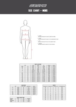 Мотоциклетная кожаная куртка OZONE RAMONES ЧЕРНАЯ L