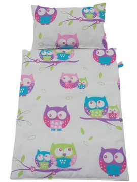 Pościel dla lalek z bawełny do wózka i kołyski