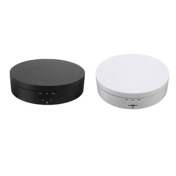 Pack of 2 ABS Rotating Display Stand Turntable