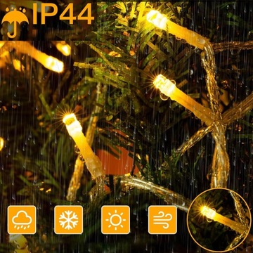 ЦЕПОЧКА САДОВЫХ СВЕТИЛЬНИКОВ НАРУЖНАЯ 50М 500LED