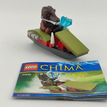 Używane LEGO Chima - Crug's Swamp Jet - 30252