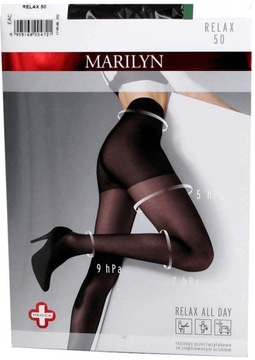 Marilyn Rajstopy Relax 50 Den Przeciwżylakowe 4