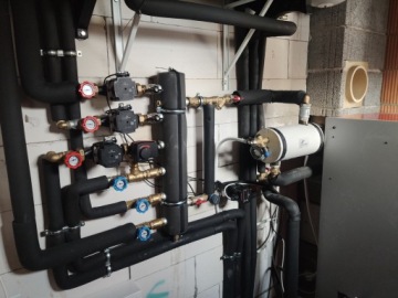 Резиновая изоляция для труб 2 м черная K-Flex 54/13 мм