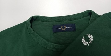 FRED PERRY ORYGINALNY BAWEŁNIANY T-SHIRT r. S