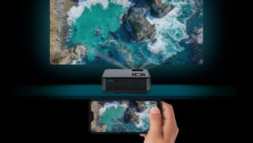 Проектор Full HD 150 дюймов, Wi-Fi, Android + кабель HDMI