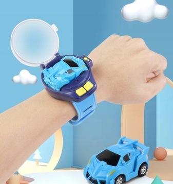 Мини-игрушечный автомобиль с дистанционным управлением, детские часы 2,4G