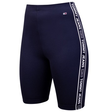 TOMMY HILFIGER DÁMSKE LEGINSY BICYKLE NAVY r.XS