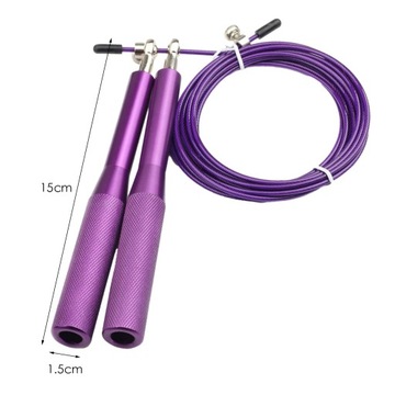 Скакалка 118 дюймов, регулируемая длина, анти-