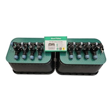 Zestaw Rain Bird HV 8 sekcji z kompresorem Sterownik TM2 na rurę PE 25