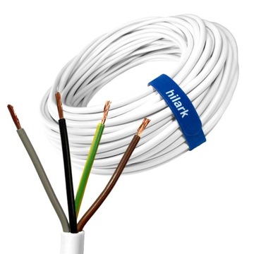 Przewód kabel H05VV-F OWY 4x1,5mm2, na PRZEDŁUŻACZ