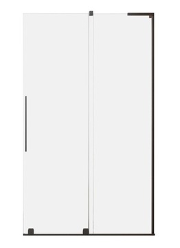 Kabina walk-in Furo SL GunMetal 80 PRAWA RADAWAY