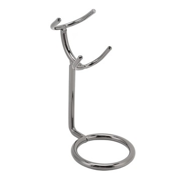 Подставка для помазка для бритья Триммер для бороды из нержавеющей стали, устойчивый к ржавчине