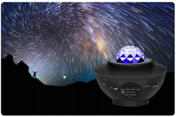 ЗВЕЗДНЫЙ ПРОЕКТОР НОЧНИК ЗВЕЗДНЫЙ LED 360 ПРОЕКТОР