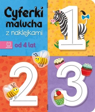 Cyferki malucha z naklejkami. Od 4 lat Agnieszka Bator