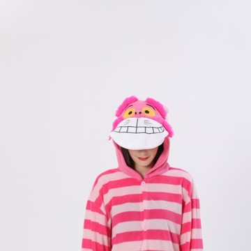 Piżama Onesie Kigurumi Kostium Przebranie Różowa Pantera L: 165-175cm