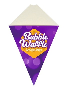 Rożki na gofry bąbelkowe Bubble Waffle 600szt.