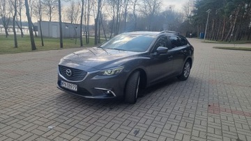 Mazda 6 III Kombi Facelifting 2016 2.2 SKYACTIV-D I-ELOOP 150KM 2017 Mazda 6 Sportbreak 2,2 Diesel 150KM Skylease GT Alu Navi GWARANCJA, zdjęcie 6