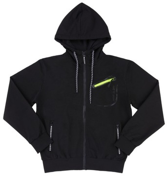 Bluza męska bawełniana,Sport1 S czarny