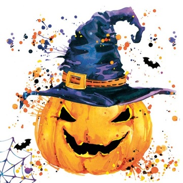 SERWETKI HALLOWEEN 33X33 20 SZT. DAISY SDOG 030801