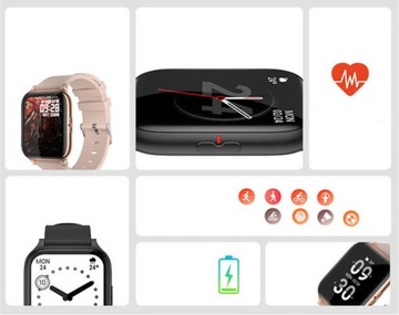 SMARTBAND SMARTWATCH СПОРТИВНЫЕ ЧАСЫ AMOLED СПОРТИВНЫЙ РЕМЕСЛ FIT SMS ЧСС