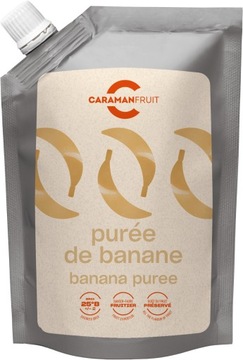 Puree owocowe banan, pulpa bananowa 1kg