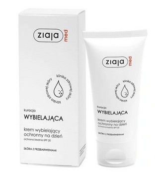 ZIAJA MED WYBIELAJĄCA Krem na dzień 50ml przebarwi