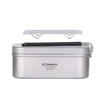 Pojemnik na lunch z czystego tytanu 800 ml