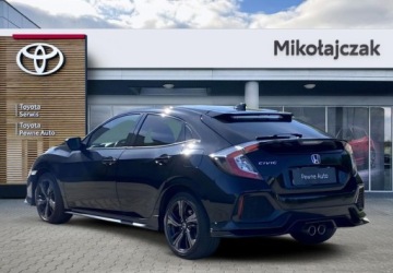 Honda Civic X Hatchback 5d 1.5 VTEC Turbo 182KM 2018 Honda Civic 1.5 T Prestige (Navi) Salon PL Toyota Mikolajczak Leszno, zdjęcie 5