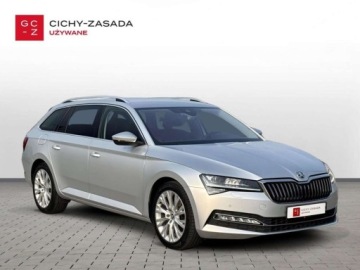 Skoda Superb III Kombi Facelifting 2.0 TDI SCR 200KM 2022 Skoda Superb 2.0TDI 200KM STYLE DSGPodrzewane FoteleNiski PrzebiegKameraFV, zdjęcie 6