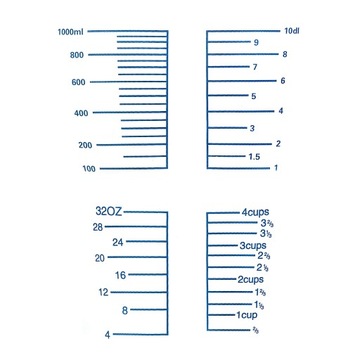 КУХОННЫЙ МЕРНЫЙ КУВШИН, 1 Л КРУЖКА С МЕРНЫМИ ВЕСАМИ, СТЕКЛЯННЫЙ КОНТЕЙНЕР