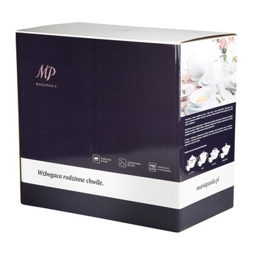 Белый обеденный сервиз MariaPaula Moderna на 6 персон. 6/2