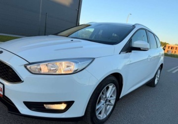 Ford Focus III Kombi Facelifting 1.6 Ti-VCT 125KM 2018 Ford Focus TITANIUM 1.6MPi 125ps KlimaTronik Bezwypadkowy 1Wlasciciel UNIK, zdjęcie 19