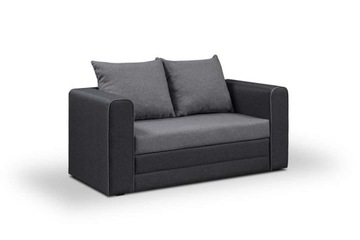 Sofa kanapa rozkładana 2 os BETA szara