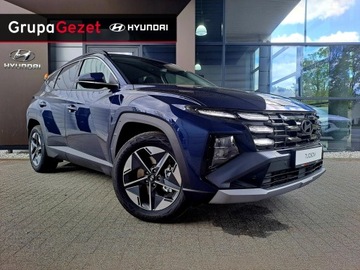 Hyundai Tucson IV 2024 Hyundai Tucson 1.6T-GDI 160KM Executive + P. Comfort Sailing Blue Pearl OD