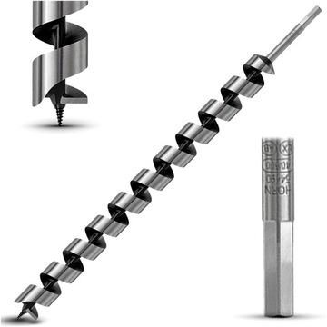 WIERTŁO DO DREWNA ŚWIDER 40x600mm ŚRUBOWE ŚWIDROWE