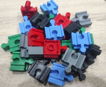 BRIO IKEA Lillabo DUPLO x10 соединительный адаптер для направляющих