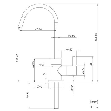 Filtr podzlewozmywakowy Dafi ALTO