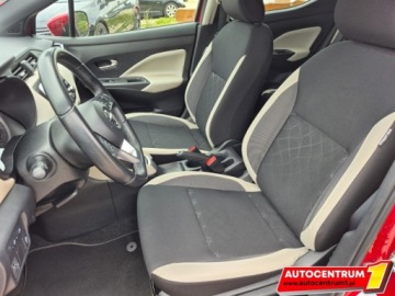 Nissan Micra V 1.0 IG-T 100KM 2019 Nissan Micra Tekna Kamera Cofania Nawigacja Bordowa Perla Led, zdjęcie 18