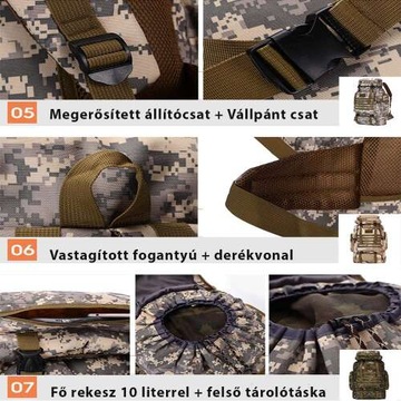 Dollcini, мужской рюкзак, туристическая сумка, походный, дорожный, черный