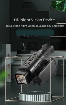 Инфракрасный монокуляр ночного видения, видео 1080P, 5-кратный зум