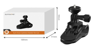 Автомобильное крепление 1/4 GoPro 11 DJI Osmo Action 3