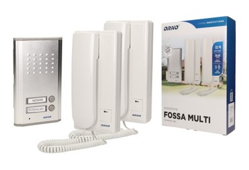 ORNO DOMOFON DWURODZINNY FOSSA MULTI OR-DOM-RL-903
