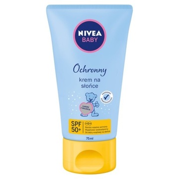 KREM DO TWARZY DLA DZIECI OCHRONNY PRZECIWSŁONECZNY Z ALOESEM SPF50 NIVEA